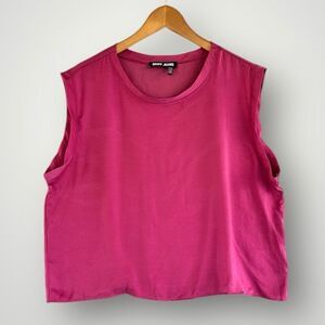 🎉5 for $45 🎉 Dkny  Top Blouse Shirt Size L Pink
